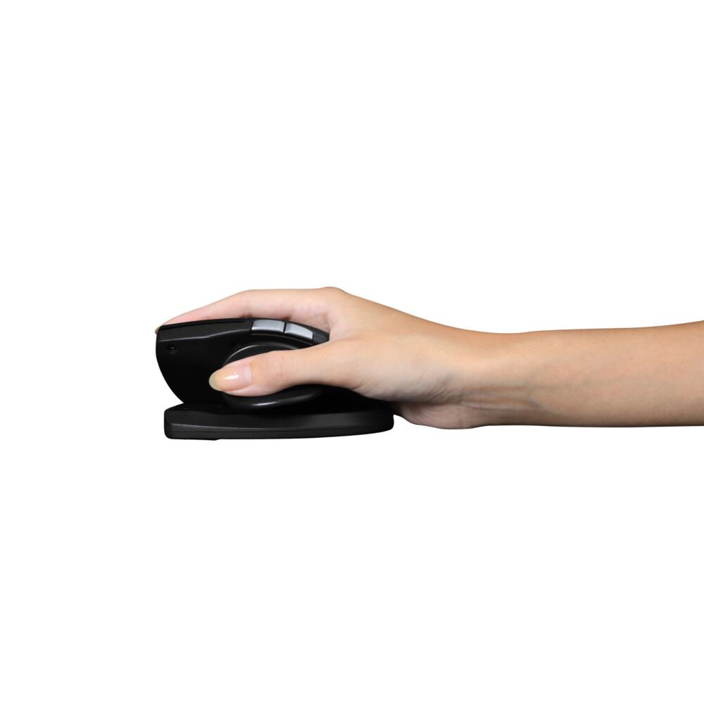 Contour Unimouse horizontale muis rechtshandig draadloos zwart
