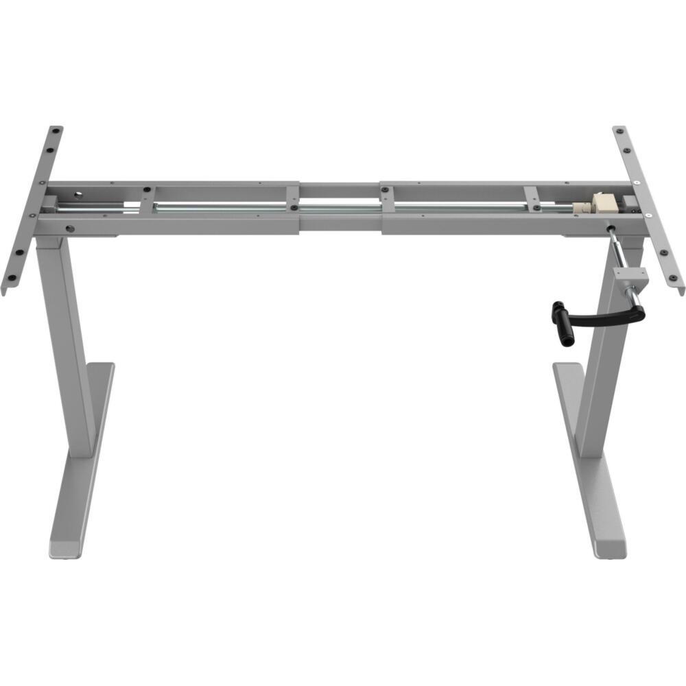 Universal 1HA Höhenverstellbares Schreibtischgestell silber