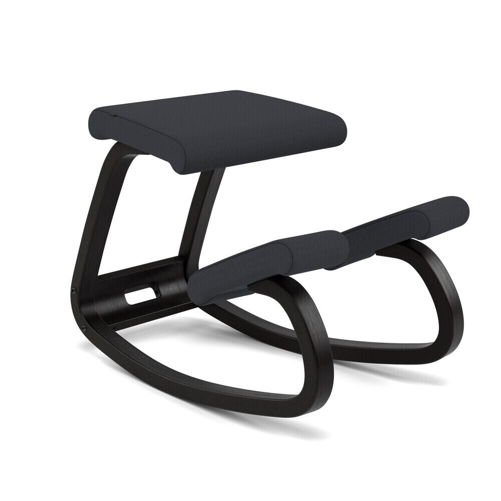 Varier Variable - Select - Select 60999 - Black Lacquered Ash schuin zijaanzicht