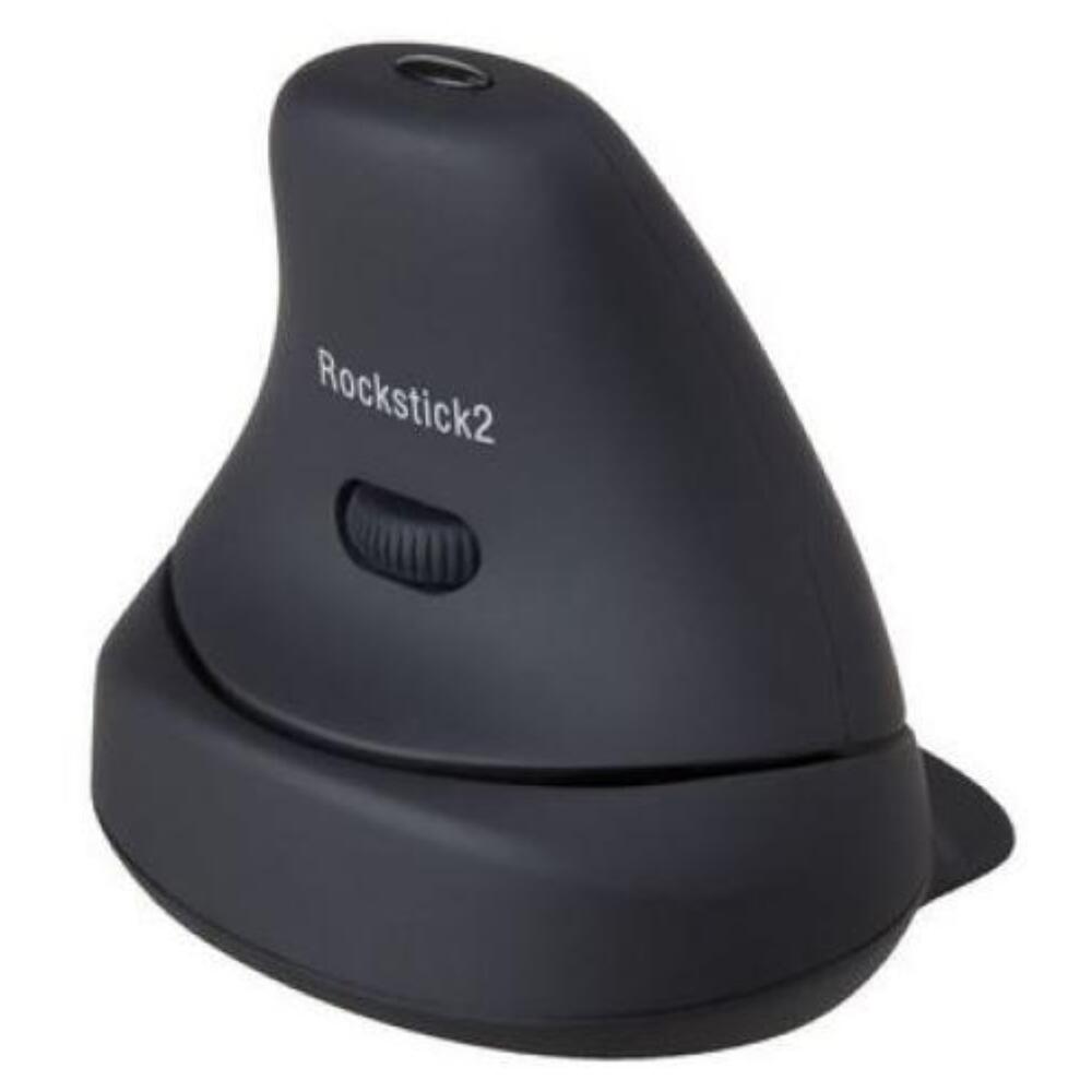 Vertical mouse | Rockstick Mouse 2 | Small/Medium | Black | Wireless | Right- and left-handed