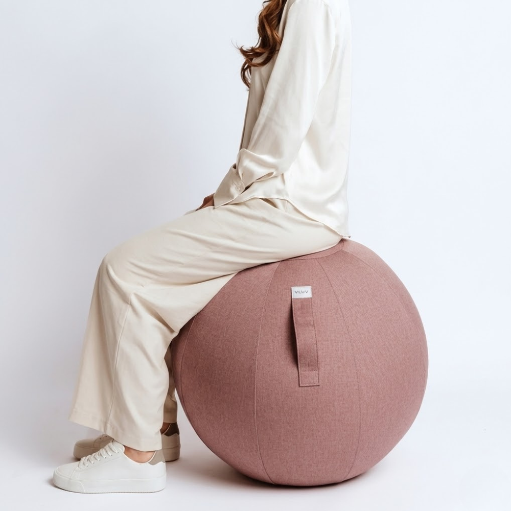 Vluv BOL LEIV Zitbal 60–65 cm – Puce