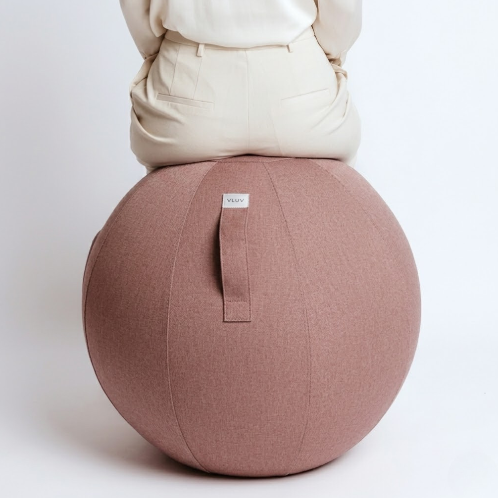 Vluv BOL LEIV Zitbal 60–65 cm – Puce