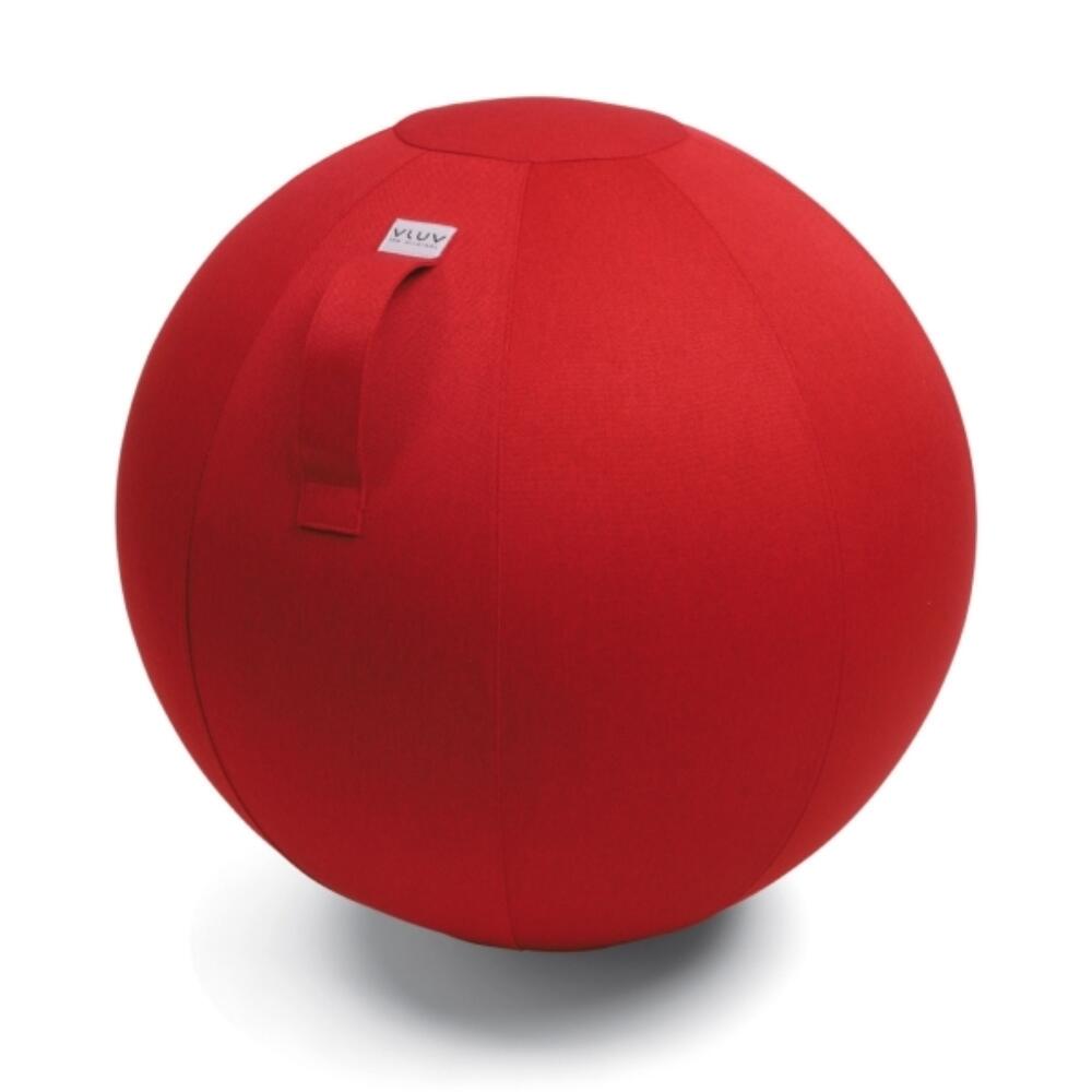Vluv BOL LEIV Zitbal Ruby Red vooraanzicht