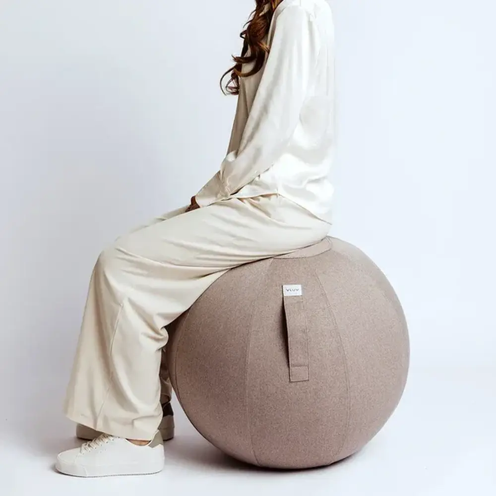 Vluv BOL LEIV Zitbal 60–65 cm – Stone