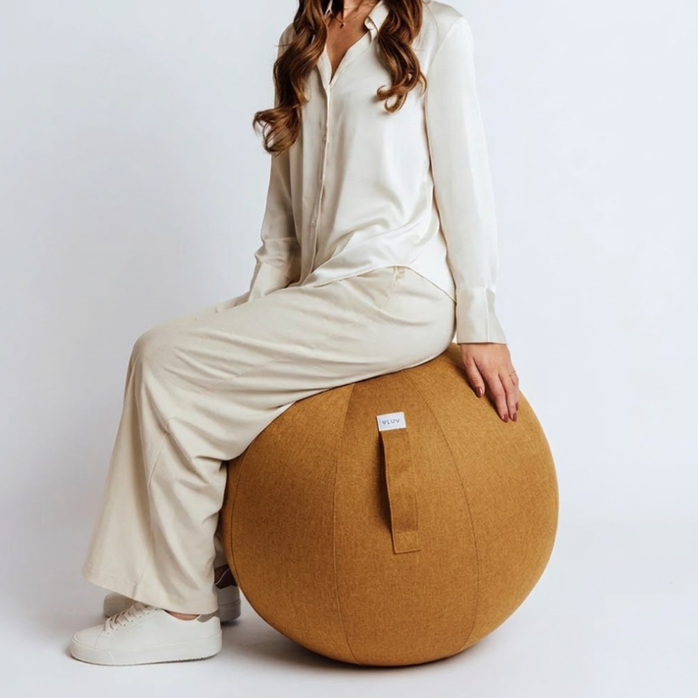 Vluv BOL LEIV Sitzball 60–65 cm – Curcuma