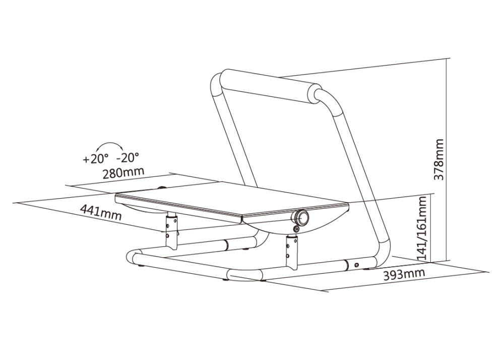 SUN-FLEX® Relax Comfort Voetensteun