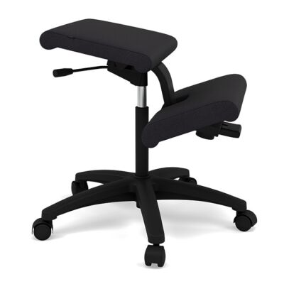 Variér Wing Balans Kneeling Chair with Wheels – Black