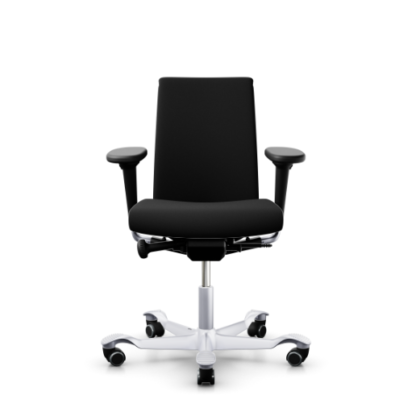 HÅG Creed 6003 Ergonomische bureaustoel – Zwart met Zilver Frame
