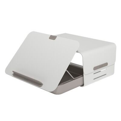 Addit Bento® conjunto de escritorio ergonómico 220 Blanco