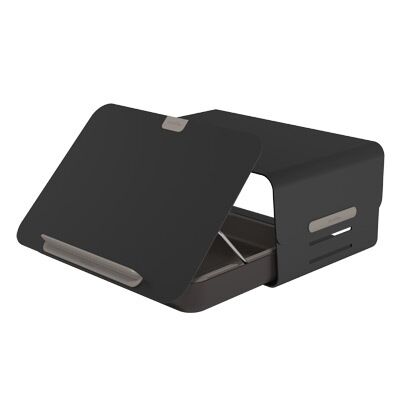 Addit Bento® ergonomic desk set 223 Black