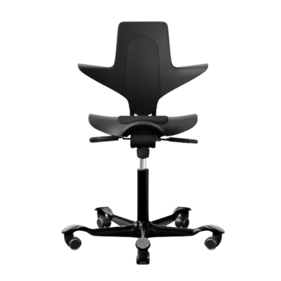HÅG Capisco Puls 8010 Ergonomischer Bürostuhl – Schwarz