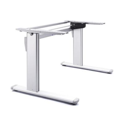 ErgoDesk Pro Elektrisch Höhenverstellbares Schreibtischgestell silber