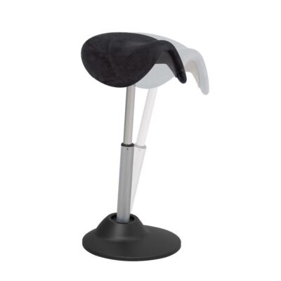 krzesło z siedziskiem/stojakiem w kształcie siodełka