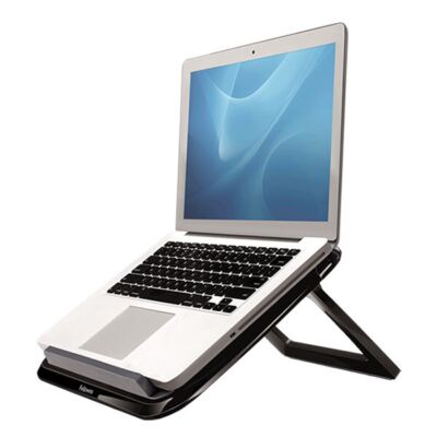 Fellowes Quick Lift Laptopstandaard ZWART