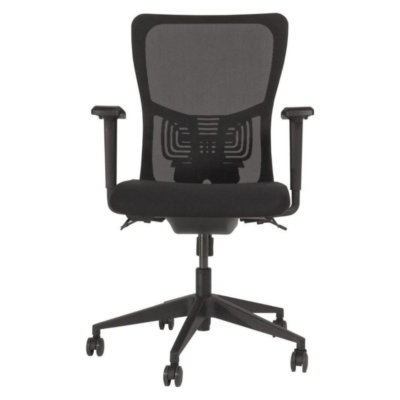 Voorkant Flytte 920 Ergonomische Bureaustoel - Zwart frame