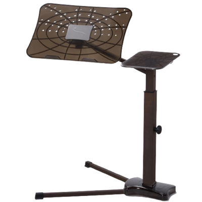 Mesa para portátil Lounge2Work en color marrón