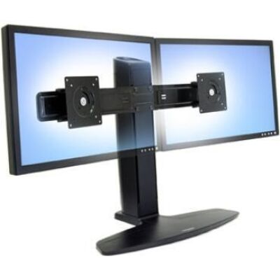 Soporte para monitor | Neo Flex Dual Monitor Lift Stand | Negro