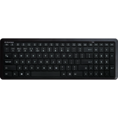 Clavier compact Mousetrapper Type Midi – QWERTY (US) – Sans fil & filaire