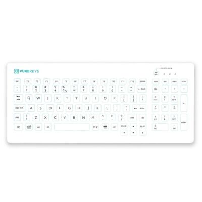 Purekeys Medical Keyboard Compact Fixed Angle US