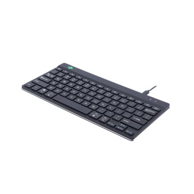 R-Go Compact Break QWERTY (US) - Zwart - Bedraad
