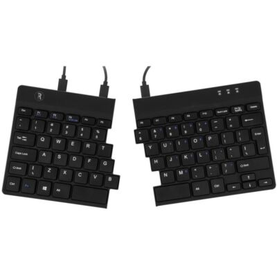 R-Go Split ergonomische Tastatur schwarz BE Azerty