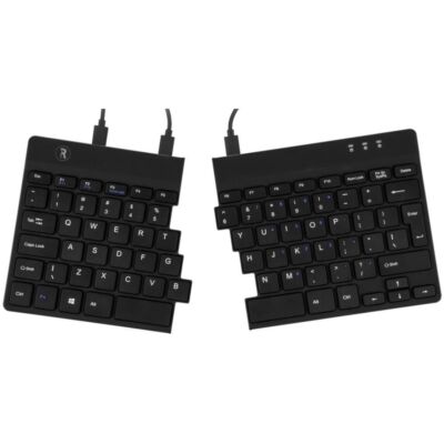 R-Go Split ergonomische Tastatur schwarz UK