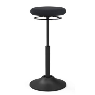 Sit-stand stool Rondo black