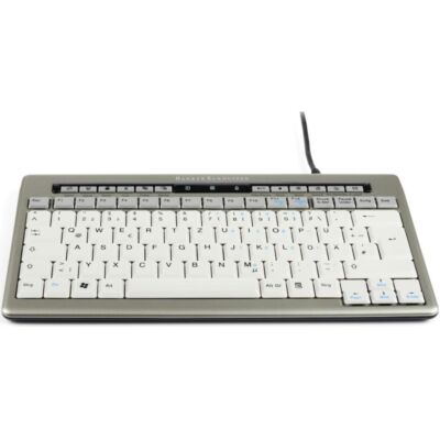 S-Board 840 Design-Mini-Tastatur DE silber