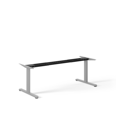 STEELFORCE 1050 Elektrisch Bureau Onderstel Zilver