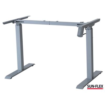 SUN-FLEX® DESKFRAME I Schreibtischgestell Weiß Aluminium