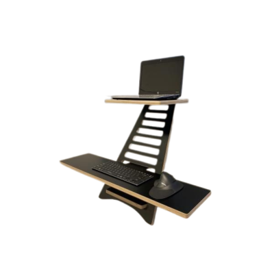 Home office set | Upstaa XL black | Premium wireless compact keyboard black US | Newtral 3 medium wireless
