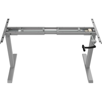 Universal 1HA Höhenverstellbares Schreibtischgestell silber