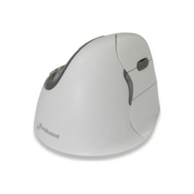 Vertical mouse | Evoluent 4 | White | Grey | Bluetooth | Right-handed