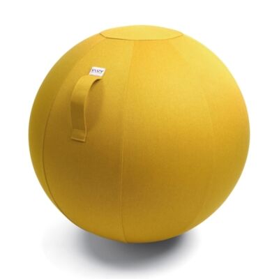 Vluv BOL LEIV Zitbal 60–65 cm – Mustard