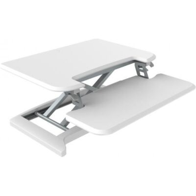 Sit/Stand Desk Riser Small White