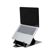 R-Go Riser Duo - Verstelbare laptopstandaard - Zwart thumbnail
