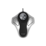 Trackball mouse | Kensington | Orbit Optical | Black | Silver | Wired | Right- and left-handed thumbnail