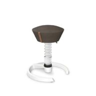 Aeris Swopper Jubilee – Dark Grey MUSA – White Frame – With Floor Gliders thumbnail