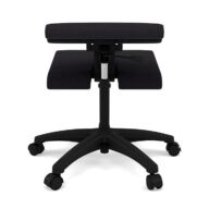 Variér Wing Balans Kneeling Chair with Wheels – Black thumbnail