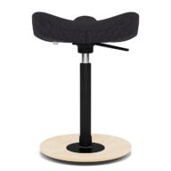 Variér Move Compact Balancehocker – Revive Schwarz thumbnail