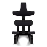 Variér Thatsit Balans Kneeling Chair with Backrest – Black thumbnail