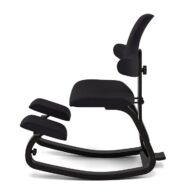 Variér Thatsit Balans Kneeling Chair with Backrest – Black thumbnail