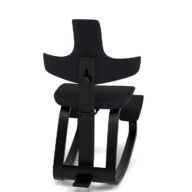 Variér Thatsit Balans Kneeling Chair with Backrest – Black thumbnail