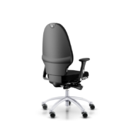 RH Extend 220 Ergonomischer Bürostuhl – Schwarz mit silbernem Gestell thumbnail