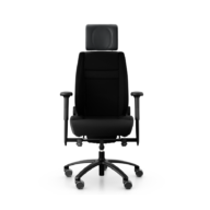 BMA Secur Exclusive RH 24-Stunden-Bürostuhl – Schwarz thumbnail