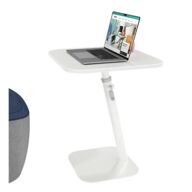 Addit Bento® adjustable laptop table 450 White thumbnail