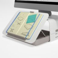 Addit Bento® ergonomisches Schreibtischset 220 Weiß thumbnail