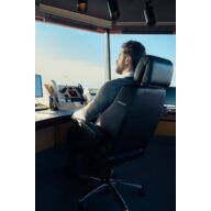 BMA Secur Exclusive RH 24-Stunden-Bürostuhl – Schwarz thumbnail