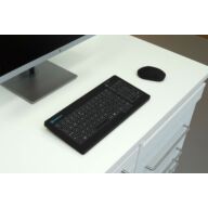 Purekeys Medical Keyboard Compact Fixed Angle Black US thumbnail
