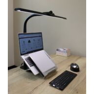 Broadwing TLC 9100 berührungslose LED Schreibtischlampe schwarz thumbnail